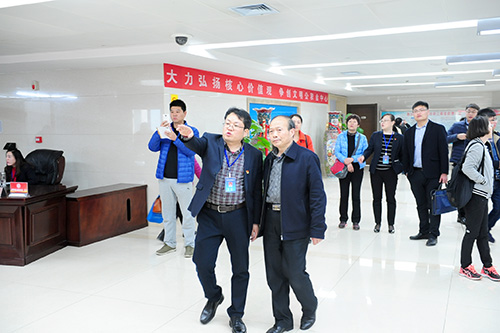 新乡市住房公积金管理中心,许昌市住房公积金管理中心考察团莅临我中心参观考察