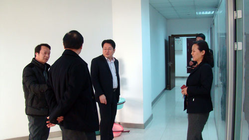 濮阳市住房公积金管理中心到我中心调研