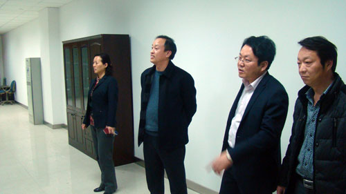濮阳市住房公积金管理中心到我中心调研